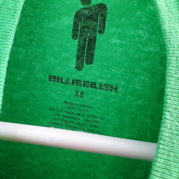 Billie Eilish Blosh Grafiti Crop Tee - Picture 5 of 7